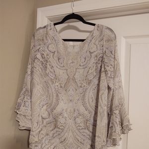White house black market gorgeous blouse